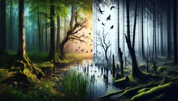 #Naturens kraft: En resa genom skogar och träsk